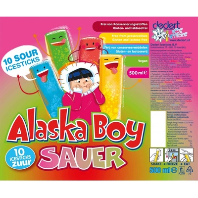 Dedert Icesticks B.V. Alaska Boy Icesticks Sauer 10x50ml