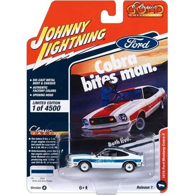 Johnny Lightning Ford Mustang Cobra II 1978 v 1:64