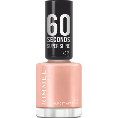 Rimmel 60 Seconds Super Shine lak na nehty odstín 112 Almost Apricot