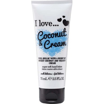 I Love Cosmetics Coconut & Cream Super Soft Hand Lotion 75 ml