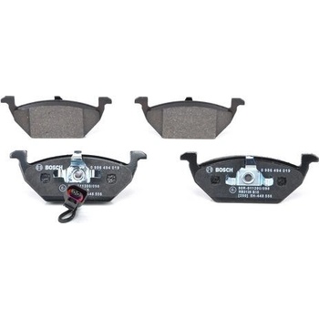 Sada brzdových platničiek, vždy 4 kusy v sade BOSCH 0 986 494 019 (0986494019)
