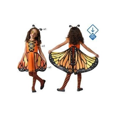 BigBuy Carnival Костюм Пеперуди момиче Размер 7-9 години