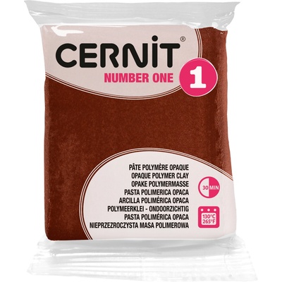 Cernit Polymer Clay N°1 Полимерна глина Brown 56 g (CE0900056800C)