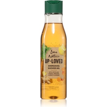 Oriflame Love Nature Up-Loved Upcycled Lemon & Organic Carrot & Ginger енергизиращ душ-гел 250ml