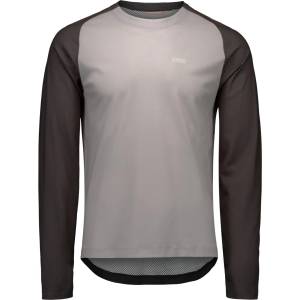 POC Мъжка фланелка с дълъг ръкав за колоездене POC Motion Air L/S Jersey Cycling jersey - Granite Grey (056-3686-0313)