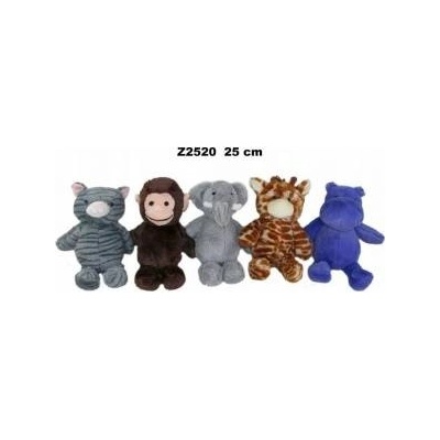 SUN-DAY Mascot Animal 5 designs 25cm 160966 mix price for 1 piece