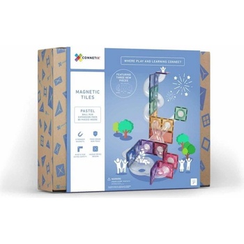 Connetix Pastel Ball Run Expansion Pack 80 ks