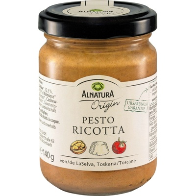 Alnatura Bio Origin Pesto Ricotta 140 g