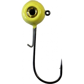 Harton jigová hlava Eyehead žlutá vel.3 11g