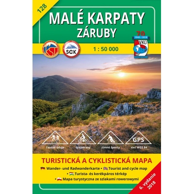 Malé Karpaty Záruby 1:50 000