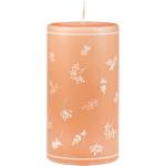 Unipar Оранжева свещ , време на горене 87 h Fleur - Unipar (Fleur Orange Pillar 80x150)