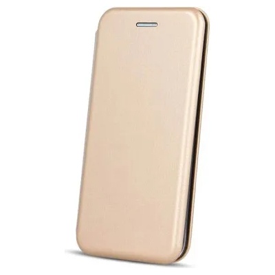 Samsung Страничен калъф тип тефтер за Samsung J6 Plus (2018) Smart Diva златен