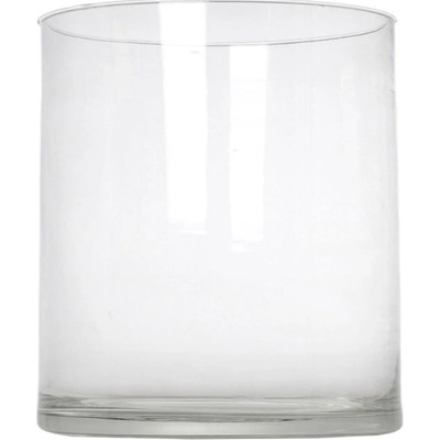 VÁZA VALEC V12/pr.15cm SKLO trans.C/V /CIL-H150-D120