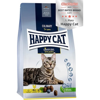 Happy Cat Culinary Adult Farm Poultry - Вкусна храна за котки с пилешко месо