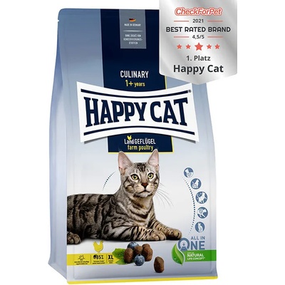 Happy Cat Culinary Adult Farm Poultry Вкусна храна за котки с пилешко месо