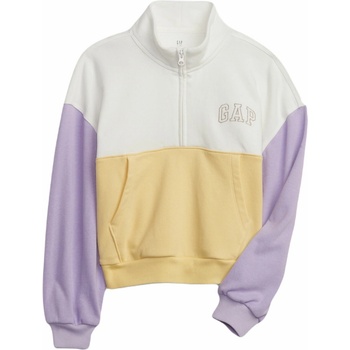 GAP IE Logo biela žltá fialová