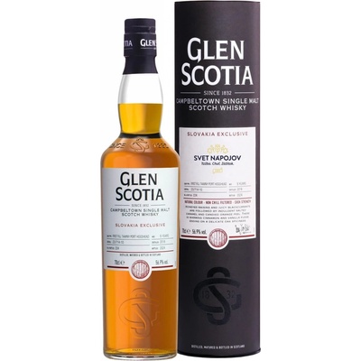 Glen Scotia Single Cask 2018 Slovakia Exclusive 56,9% 0,7 l (tuba)