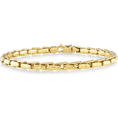 Lillian Vassago Exkluzivní celozlatý náramek LLV06-GB095