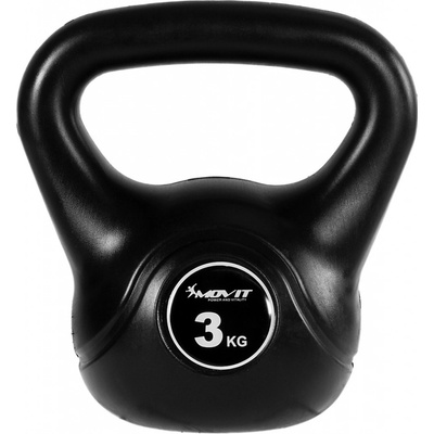 MOVIT Kettlebell plast/beton 3 kg