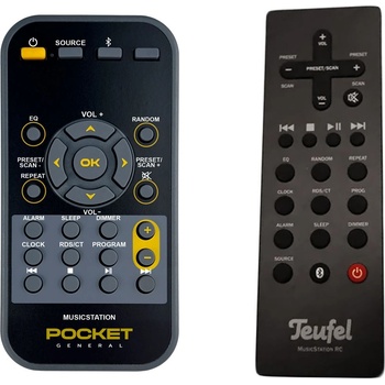 GENERAL TEUFEL MusicStation RC version 1 - дистанционно управление дубликат (MusicStation RC version 1)