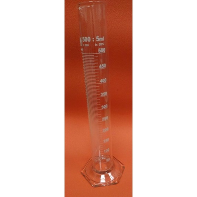 Odměrný válec nízký 500 ml tř. B