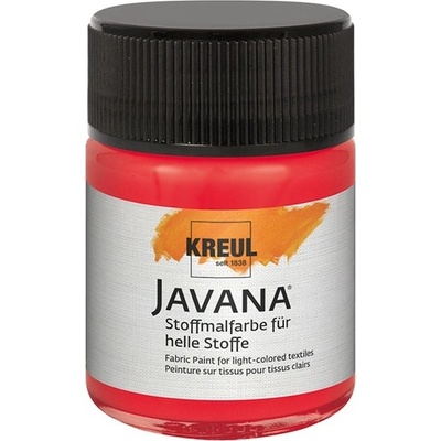 Farba na svetlý textil JAVANA 50 ml Light Red