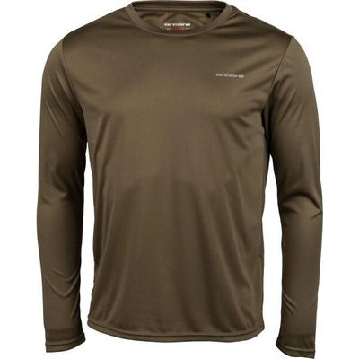 Arcore TERAMO Pánské technické triko khaki – Zbozi.Blesk.cz