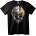 NOONEBRAND Тениска Височайши Череп с Корона - 2XL, White