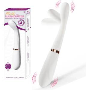 G-SPOT вибратор, 2 стимулиращи края, 20, 5см. - Molly The Harmonizer (PASSION27)