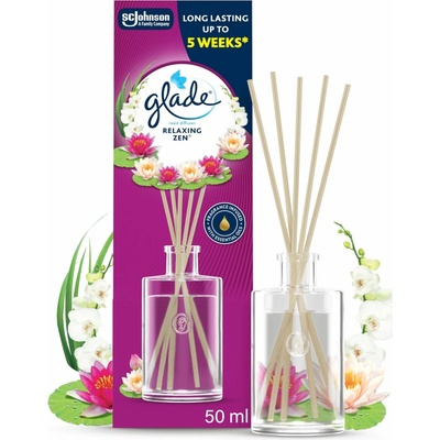 Glade vonné tyčinky Relaxing Zen 50 ml