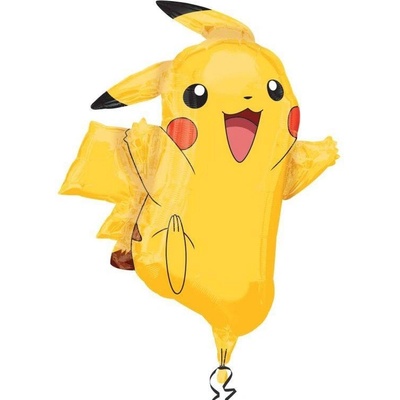 Amscan Fóliový balónik pikachu 62cm