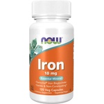 NOW Iron, 18 mg, 120 капсули, Now