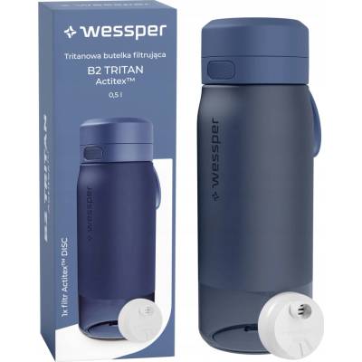 Wessper B2 TRITAN ActitexTM 500 ml Modrá
