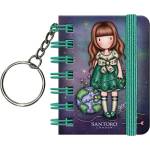 Santoro gorjuss Ключодържател с тефтерче Santoro Gorjuss - Be Kind To Our Planet (1047GJ15)