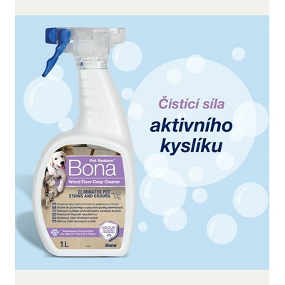 Bona Pet System Čistič dřevěných podlah 1 l