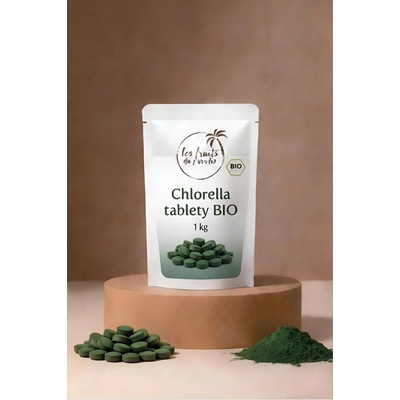 Les fruits du paradis Chlorella tablety 500 mg Bio 125 g