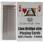LION Карти за игра Lion, plastic 100%