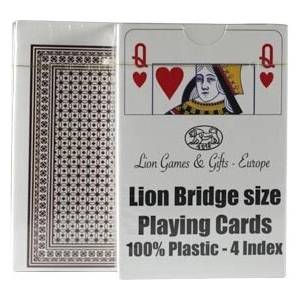 LION Карти за игра Lion, plastic 100%