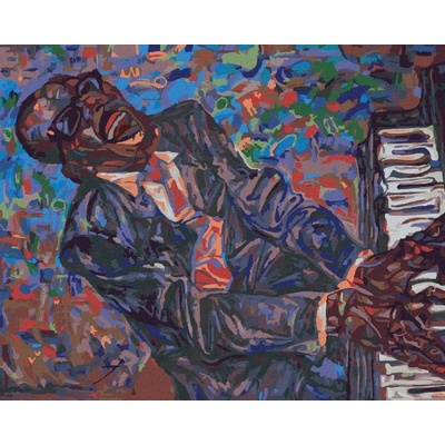 Malování podle čísel Jazzman Ray Charles