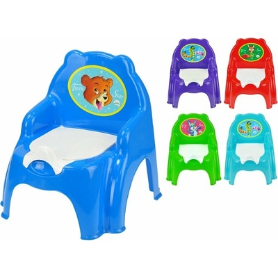 Tega Baby Židlička s vyjímatelným nočníkem Růžová safari