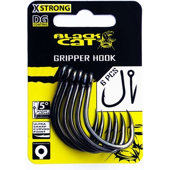 Black Cat sumcový Gripper Hook DG vel.1 6 ks