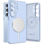 Tech-Protect Magsafe Калъф за Samsung S26 Ultra, Tech-Protect Silicone Case, Син (5906302339648)