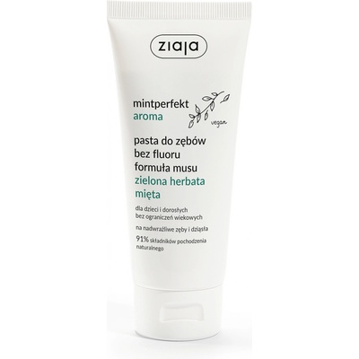 Ziaja Zubní pěna Zelený čaj & Máta 100 ml