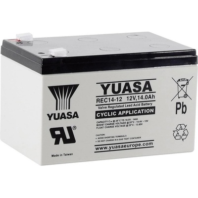 Yuasa YUAREC1412 12 V 14 Ah