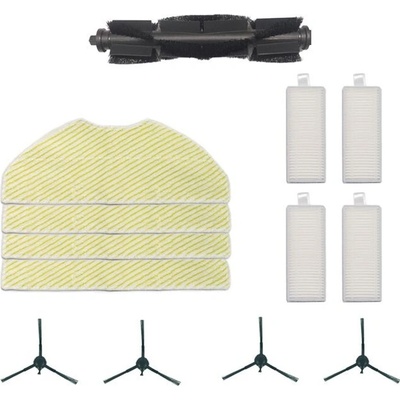 Mobilly Rowenta S75S a S75S+, S70+, S65+, S65, 13 ks rowenta s75s kartáče a filtry a mopovací textilie 13 ks