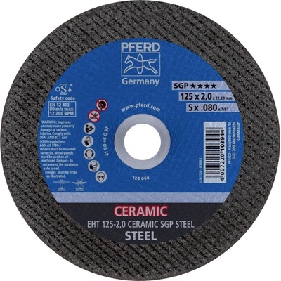 Pferd Rezný kotúč rovný 125 mm 61312520 25 ks