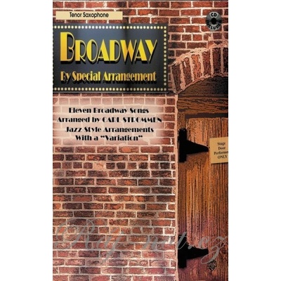 BROADWAY JAZZ ARRANGEMENTS + CD / tenorový saxofón