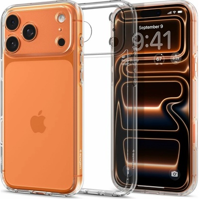 Spigen Ultra Hybrid kryt iPhone 17 Pro crystal clear
