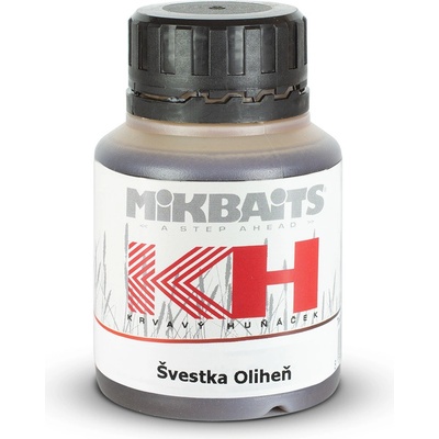 Mikbaits Dip Krvavý Huňáček Slivka Oliheň 125 ml