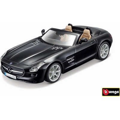 Bburago Mercedes-Benz SLS AMG Roadster černá 1:32
